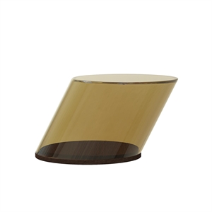 NORR11 Kantelbare Salontafel Amber/Glas