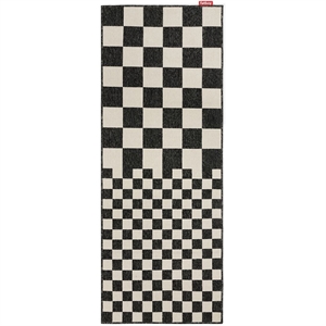 Fatboy Carpretty Catwalk Square Affair Tapijt 80x200 cm Antraciet/ Crème