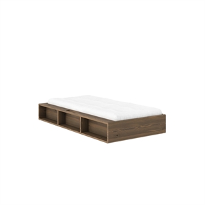 Karup Ziggy Bedframe 90x200 Cm, Carobbruin