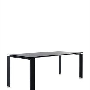 Kartell FOUR Soft-Touch Bureau 190x79 Zwart