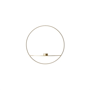 MENU POV Circle Telys Kandelaar L Messing