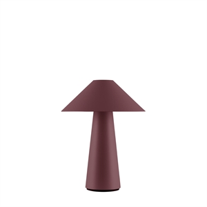 Globen Lighting Cannes Draagbare Lamp Burgundy