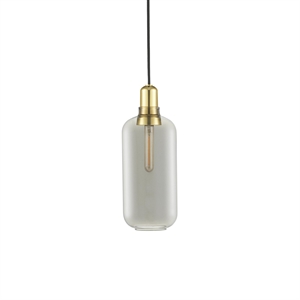 Normann Copenhagen Amp Hanglamp Groot Gerookt/ Messing