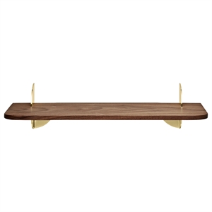 AYTM AEDES Plank Walnoot/ Goud L50 cm