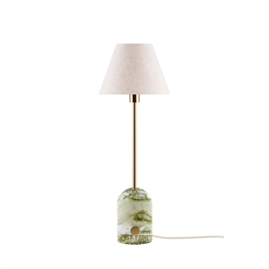 Globen Lighting Gino Tafellamp 20 Lichtgroen Marmer