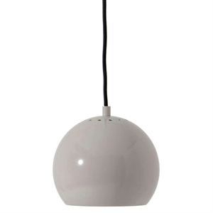 Frandsen Ball Hanglamp Ø18 Glanzend Lichtgrijs