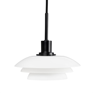 Dyberg Larsen DL20 Hanglamp Opaal/ Zwart