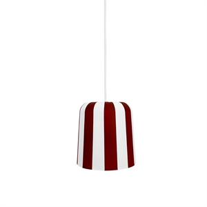 Dyberg Larsen Gry Hanglamp Donkerrood/ Wit