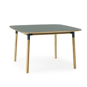 Normann Copenhagen Form Eettafel 120 x 120 cm Groen/Eiken