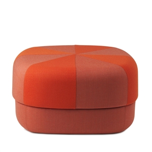 Normann Copenhagen Circus Poef Duo Groot Oranje