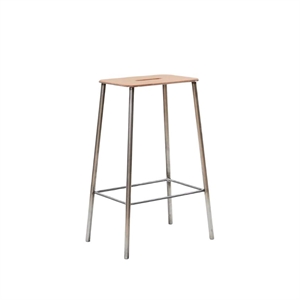 Frama Adam Kruk H65 Ruw Staal/Leer