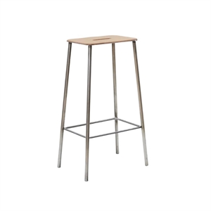 Frama Adam Kruk H76 Ruw Staal/Leer