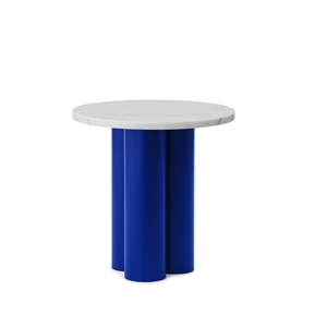 Normann Copenhagen Your Bijzettafel Blauw/ Wit Carrara