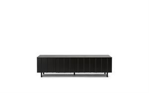 Normann Copenhagen Rib Dressoir Laag Zacht Zwart