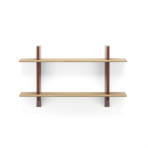 Vitra Rayonnage Planken Japans Rood/ Eiken