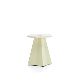 Vitra Tabouret Kruk Metaal Prouvé Blanc Colombe