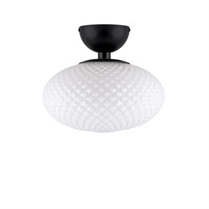 Globen Lighting Jackson Plafondlamp Wit/ Zwart
