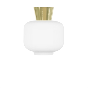 Globen Lighting Ritz Plafondlamp Wit/ Messing