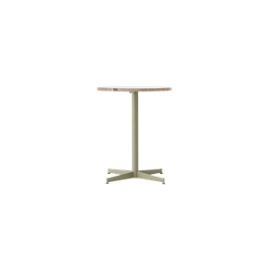 Audo Nook Eettafel Ø60 Olijf/Kunis Breccia