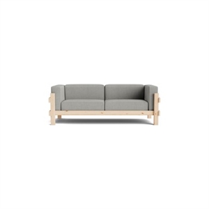 Normann Copenhagen Kube 3-zitsbank grenen/Remix 133