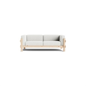 Normann Copenhagen Kube 3-zitsbank grenen/Hallingdal 110