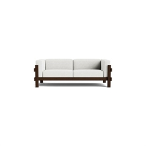 Normann Copenhagen Kube 3-zitsbank donkerbruin/Hallingdal 110