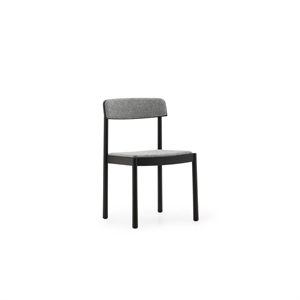 Normann Copenhagen Timb Eetkamerstoel Zwart/Hallingdal 166