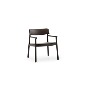 Normann Copenhagen Timb Fauteuil Bekleed Bruin/chocolade Leer