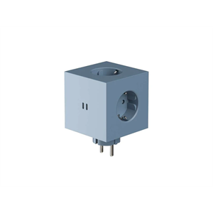 Avolt Square 2 Socket Shark Blauw