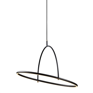 Halo Design Kantelbare Kroonluchter Ø60 Zwart