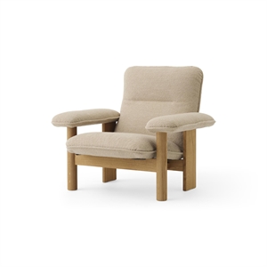 Audo Brasilia Fauteuil Eiken/Bouclé 2