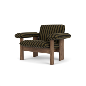 Audo Brasilia Fauteuil Lage Rug Walnoot/Cabanon