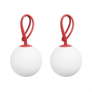 Fatboy Bolleke Draagbare Lamp 2-Pack Rood