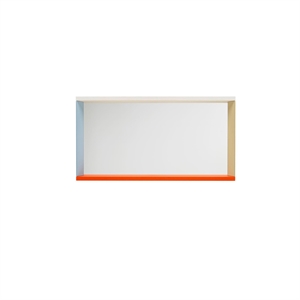 Vitra Color Frame Spiegel Medium Blauw/ Oranje