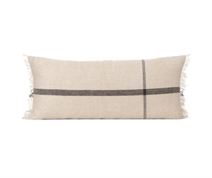 Ferm Living Calm Kussen 88x38 Camel/Zwart