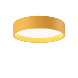 Louis Poulsen LP Circle Plafondlamp Opaal Diffuser Ø26 3000K & Dali/Switch-Dim Geel