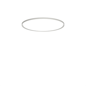Louis Poulsen LP Slim Plafondlamp Inbouw Ø44 3000K & Dali Donker Ruw Aluminium