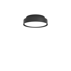 Louis Poulsen LP Slanke Ronde Plafondlamp Ø25 3000K & Dali Zwart