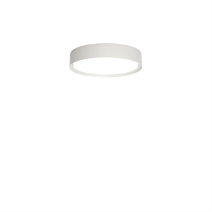 Louis Poulsen LP Slanke Plafondlamp Half-Inbouw Ø25 3000K & Dali Donker Ruw Aluminium