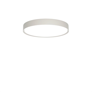 Louis Poulsen LP Slanke Plafondlamp Half-Inbouw Ø44 3000K & Dali Donker Ruw Aluminium