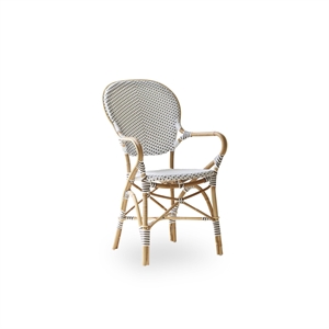 Sika-Design Isabell Caféstoel met Armleuningen Wit