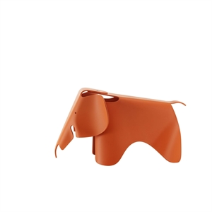 Vitra Eames Elephant RE Kruk Rood Oranje