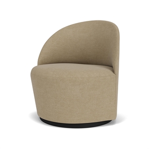 Audo Tearoom Fauteuil Met Draaiknop Beige/Audo Bouclé