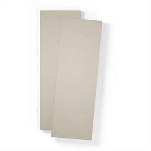 Vakplankenset voor Grote Kast met 2 Deuren, Set van 2, Kiezelgrijs