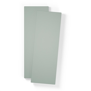 Vakplankenset voor Grote Kast met 2 Deuren, Set van 2 , Leisteen Grijs