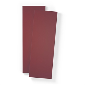 Vakplankenset voor Grote Kast met 2 Deuren, Set van 2, Bordeaux