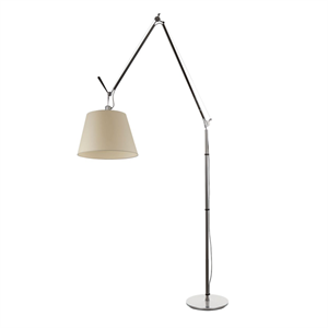 Artemide Tolomeo Mega Vloerlamp Perkament 36 cm Lampenkap