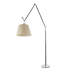 Artemide Tolomeo Mega Vloerlamp Perkament 42 cm Lampenkap