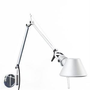 Artemide Tolomeo Micro Wall Lamp Aluminium