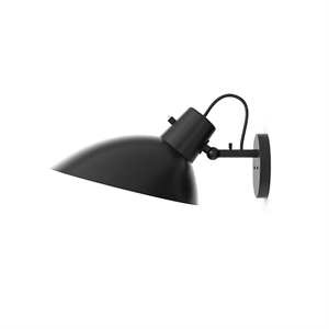 Astep VV Cinquanta Wandlamp Zwart/ Zwart M. Schakelaar